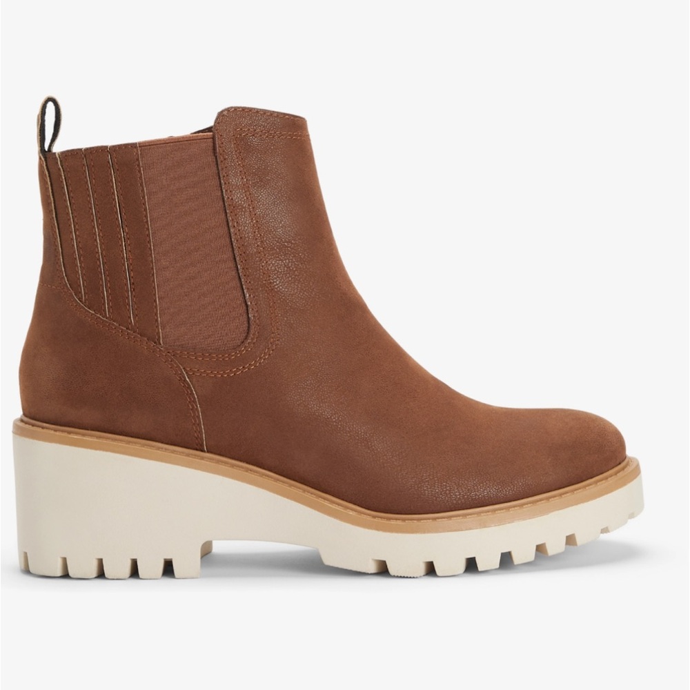 Maurices SuperCush Colby Cognac Chelsea Boots
